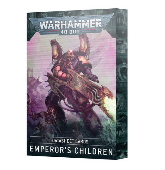 Warhammer 40K - Emperor's Children - Datasheet Cards (10th Ed)