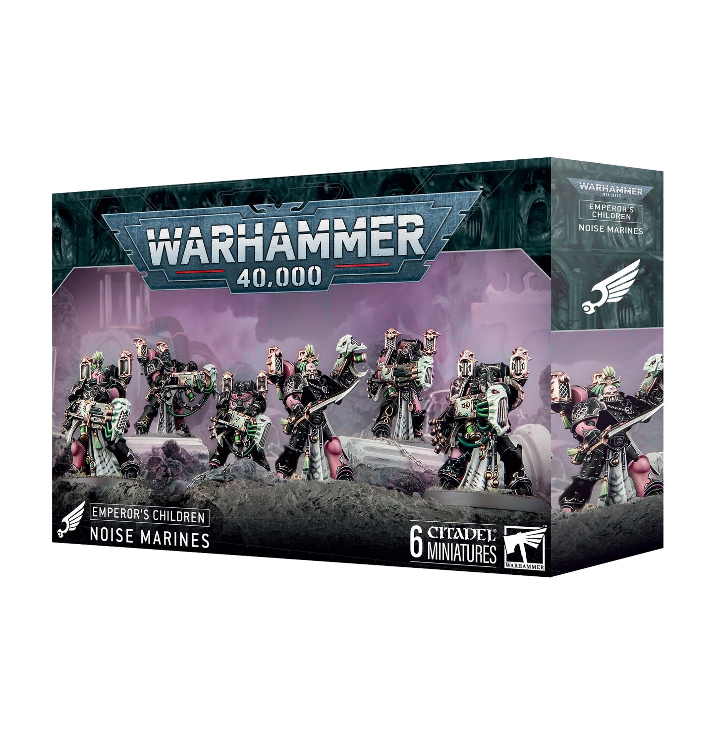 Warhammer 40k - Emperor's Children - Noise Marines