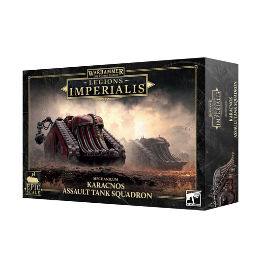 Warhammer Legions Imperialis - Mechanicum - Karacnos Assault Tank Squadron