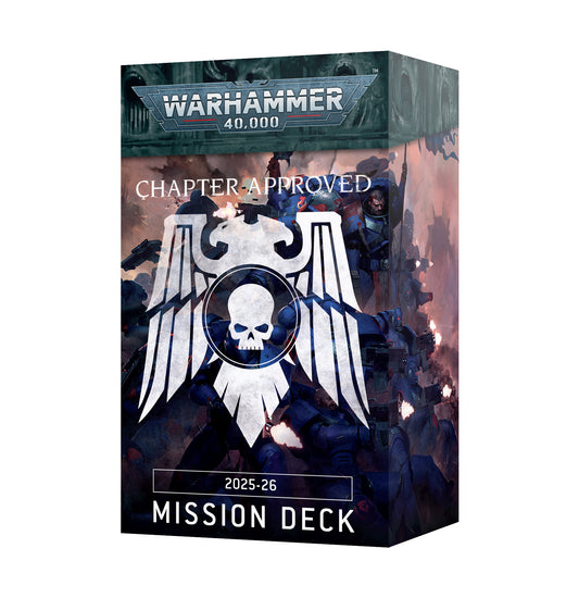 Warhammer 40K - Chapter Approved 2025-26: Mission Deck