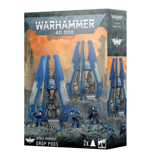 Warhammer 40k - Space Marines - Drop Pods