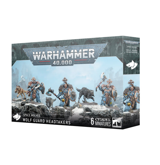 Warhammer 40K - Space Wolves - Wolf Guard Headtakers