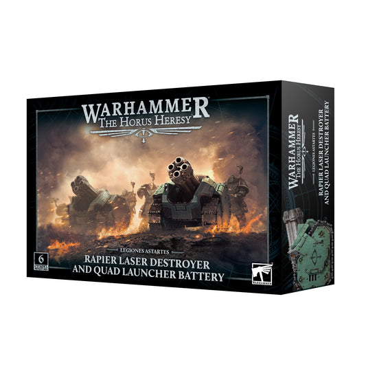 The Horus Heresy - Legiones Astartes - Rapier Laser Destroyer and Quad Launcher Battery