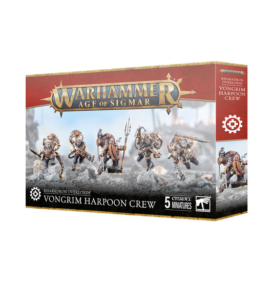 Warhammer Age of Sigmar - Kharadron Overlords - Vongrim Harpoon Crew