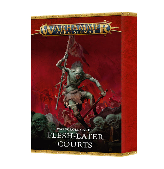 Warhammer - Age of Sigmar - Flesh-Eater Courts - Warscroll Cards