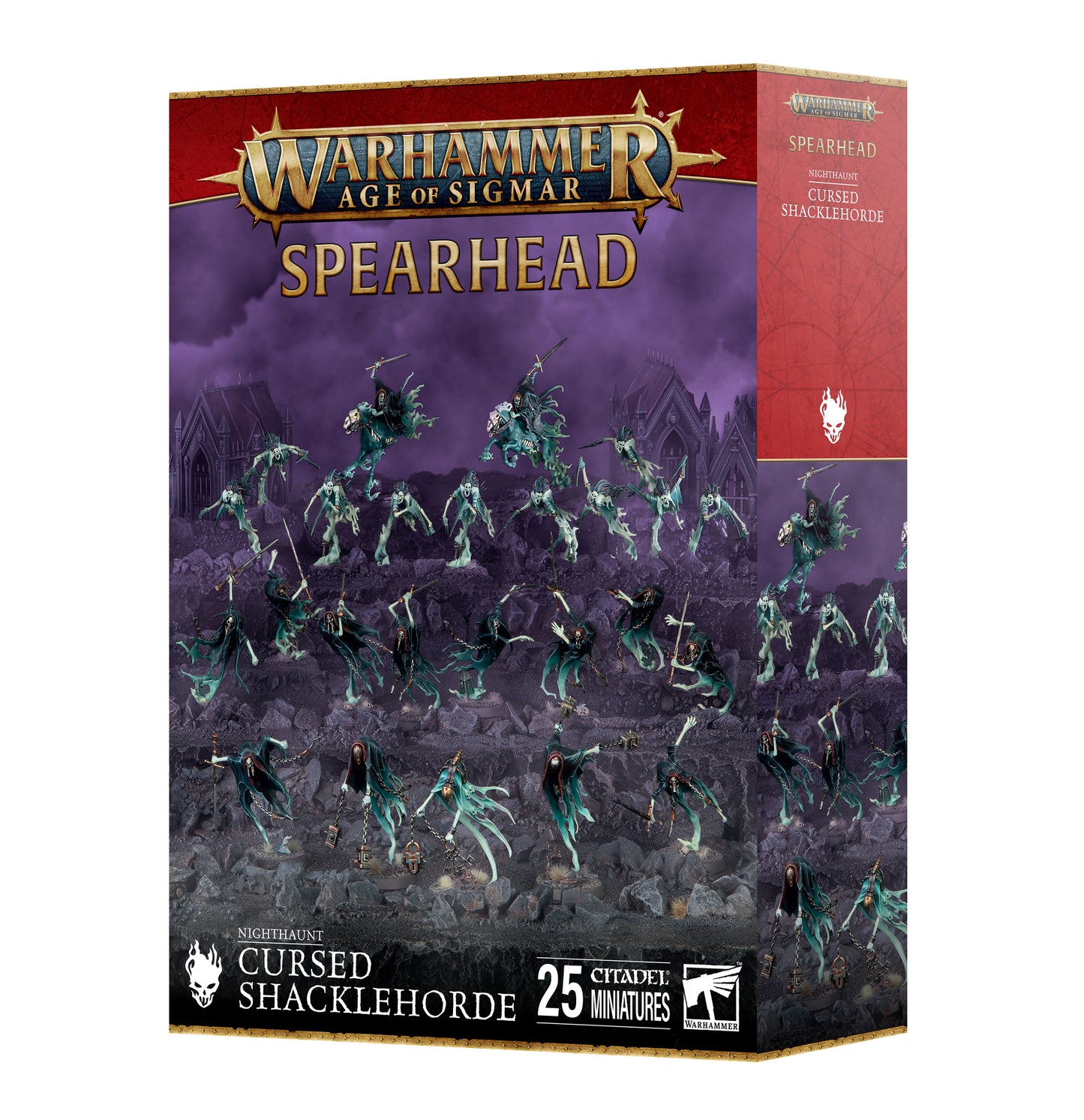 Warhammer - Age of Sigmar - Spearhead - Nighthaunt: Cursed Shacklehorde