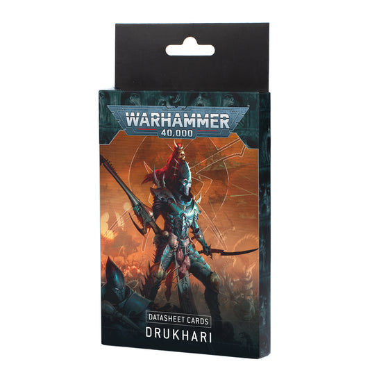 Warhammer 40k - Drukhari - Datasheet Cards
