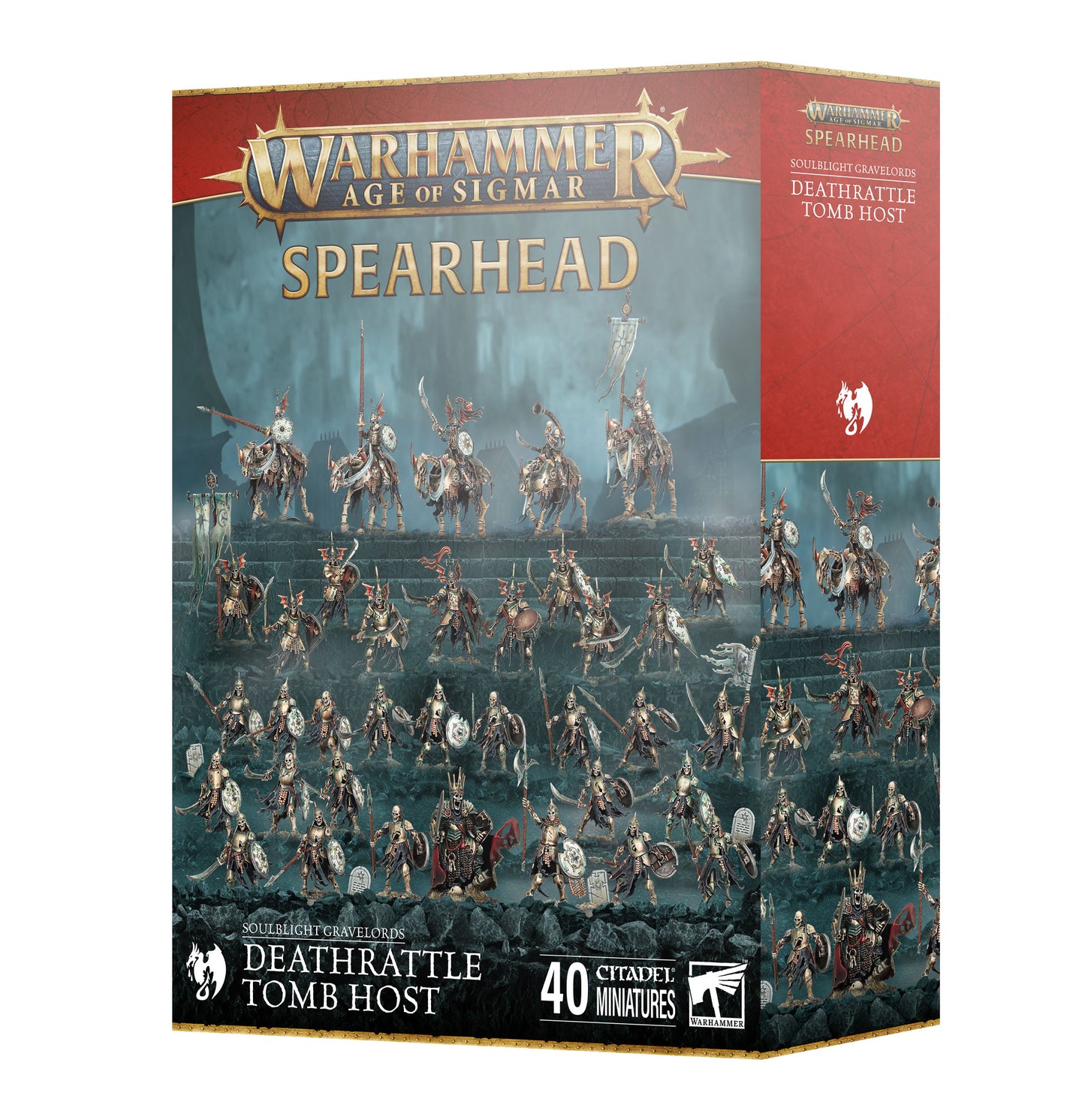 Warhammer Age of Sigmar - Soulblight Gravelords - Deathrattle Tomb Host