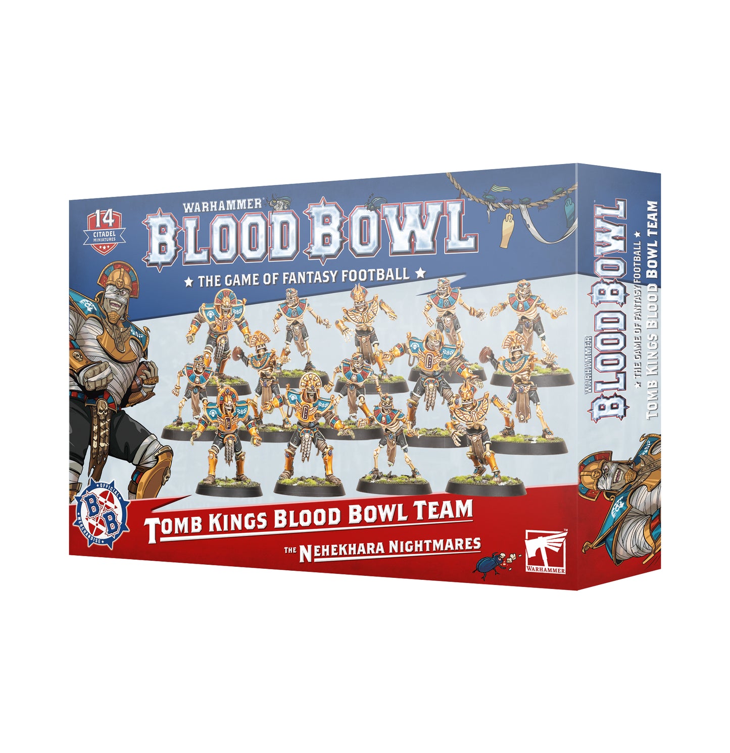 Blood Bowl - Tomb Kings - The Nehekara Nightmares