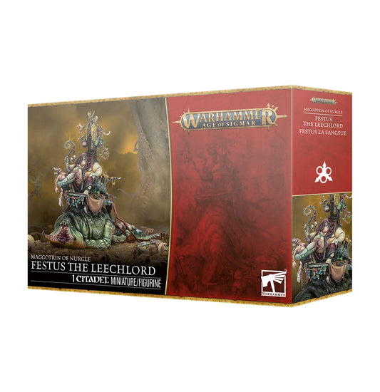 Warhammer Age of Sigmar - Maggotkin of Nurgle - Festus The Leechlord