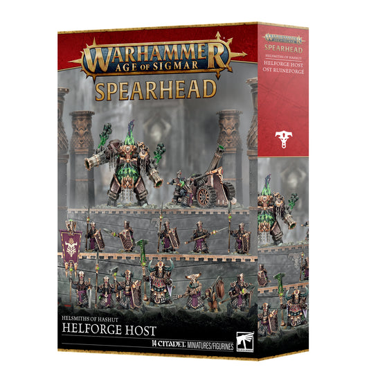 Warhammer Age of Sigmar - Helsmiths of Hashut - Helforge Host Spearhead