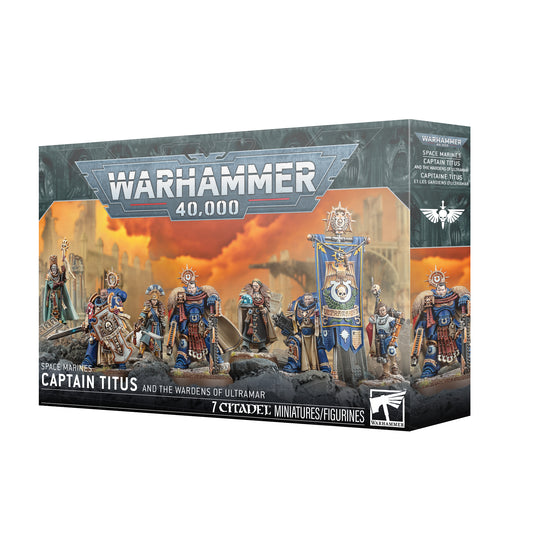 Warhammer 40K - Space Marines - Captain Titus and the Wardens of Ultramar