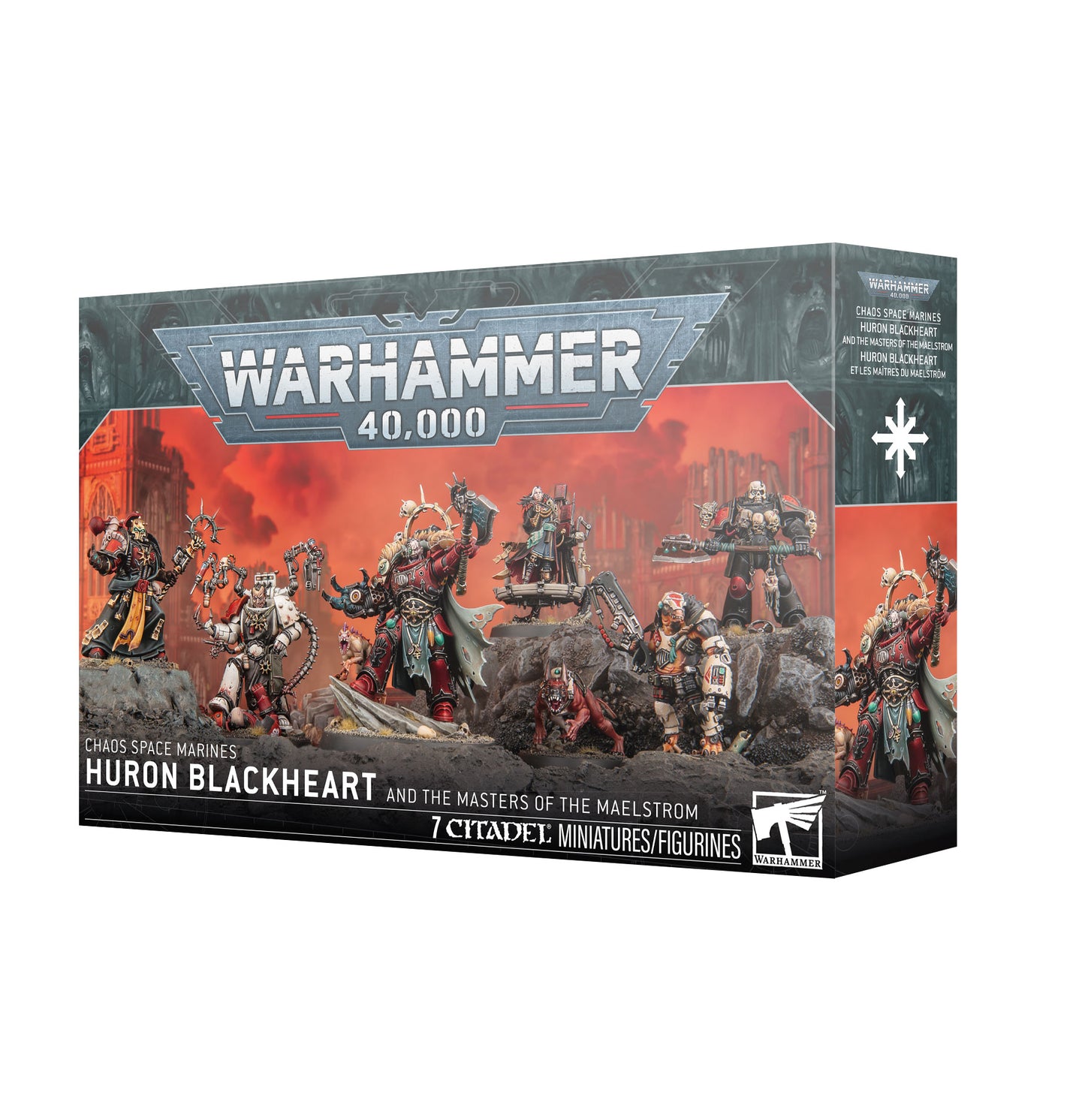 Warhammer 40K - Chaos Space Marines - Huron Blackheart and the Masters of the Maelstrom