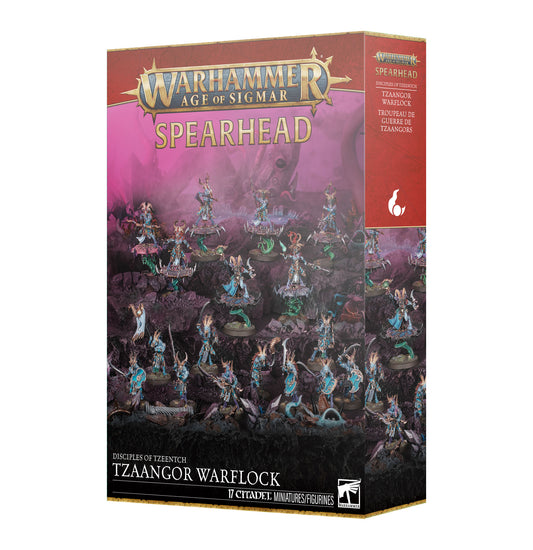 Warhammer Age of Sigmar - Disciples of Tzeentch - Spearhead: Tzaangor Warflock