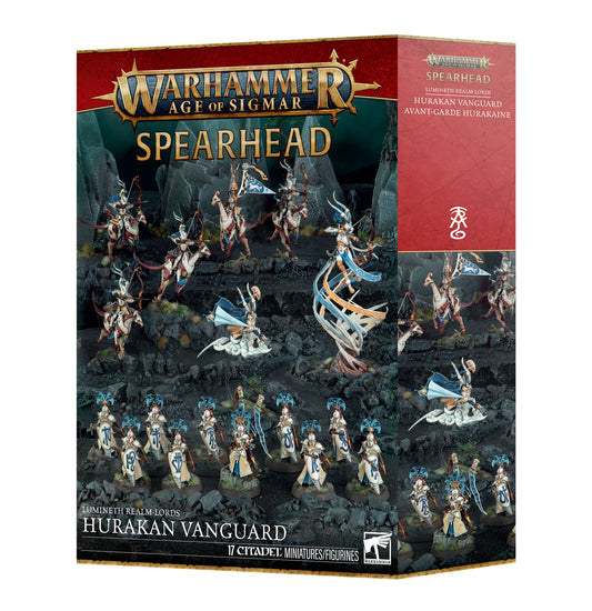 Warhammer Age of Sigmar - Lumineth Realm-lords - Hurakan Vanguard Spearhead