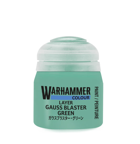 Citadel - paint - layer: gauss blaster green