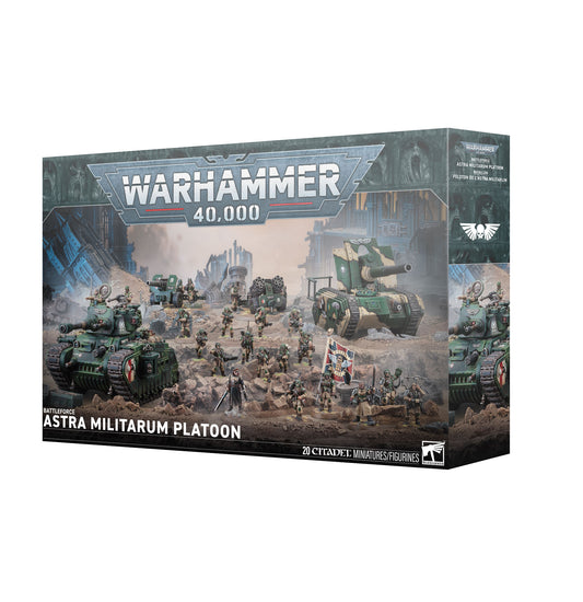 Warhammer 40k - Battleforce - Astra Miltarum Platoon