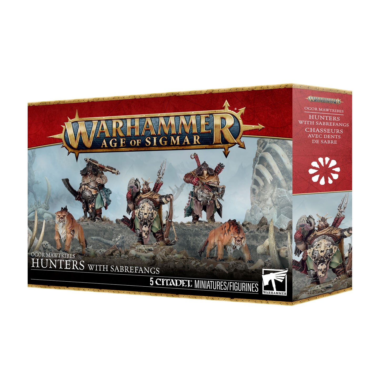 Warhammer Age of Sigmar - Ogor Mawtribes - Hunters with Sabrefangs