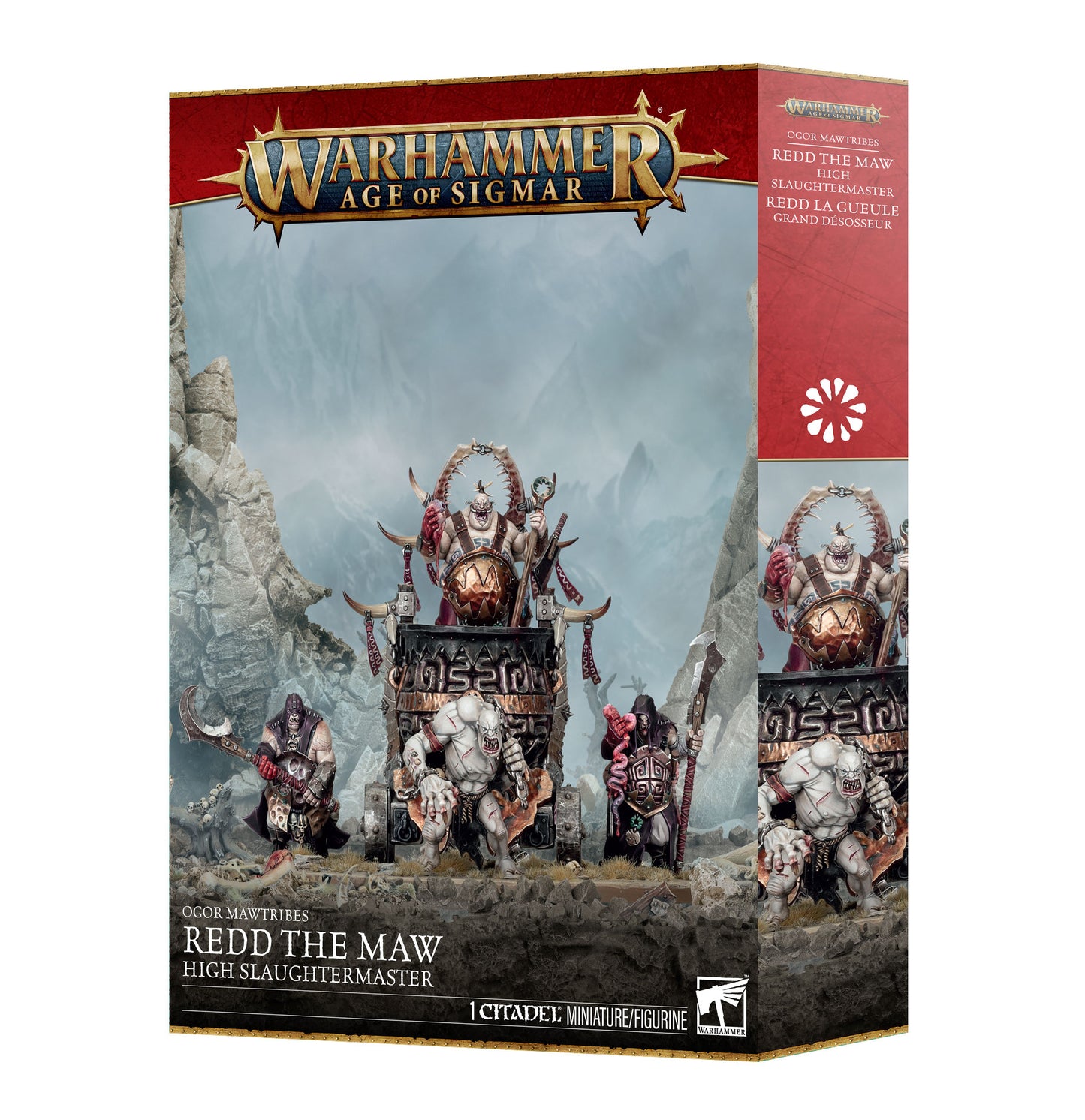 Warhammer Age of Sigmar - Ogor Mawtribes - Redd The Maw: High Slaughtermaster