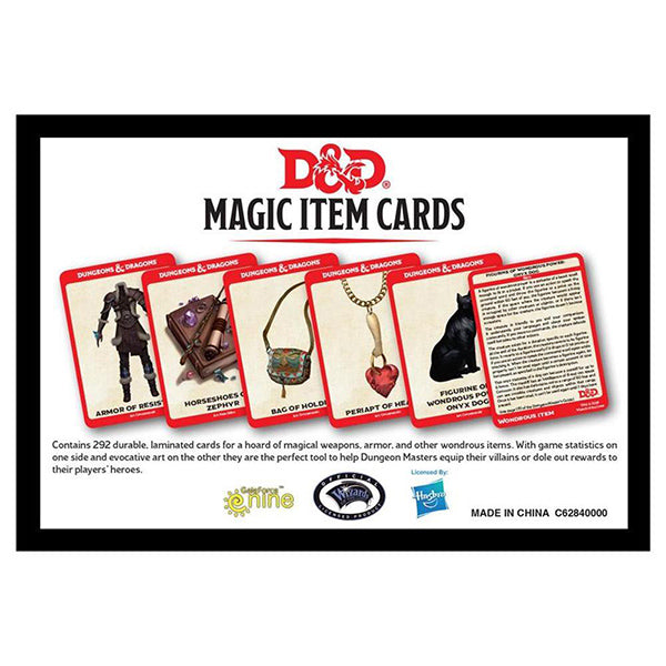 D&D - Spellbook Cards - Magic Items Deck