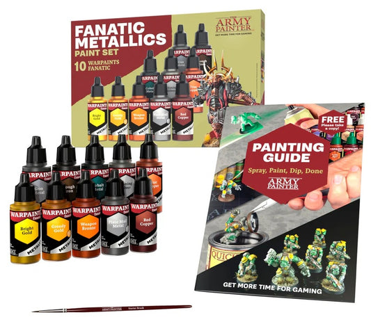 Army Painter - Fanatic Metallics paint set
