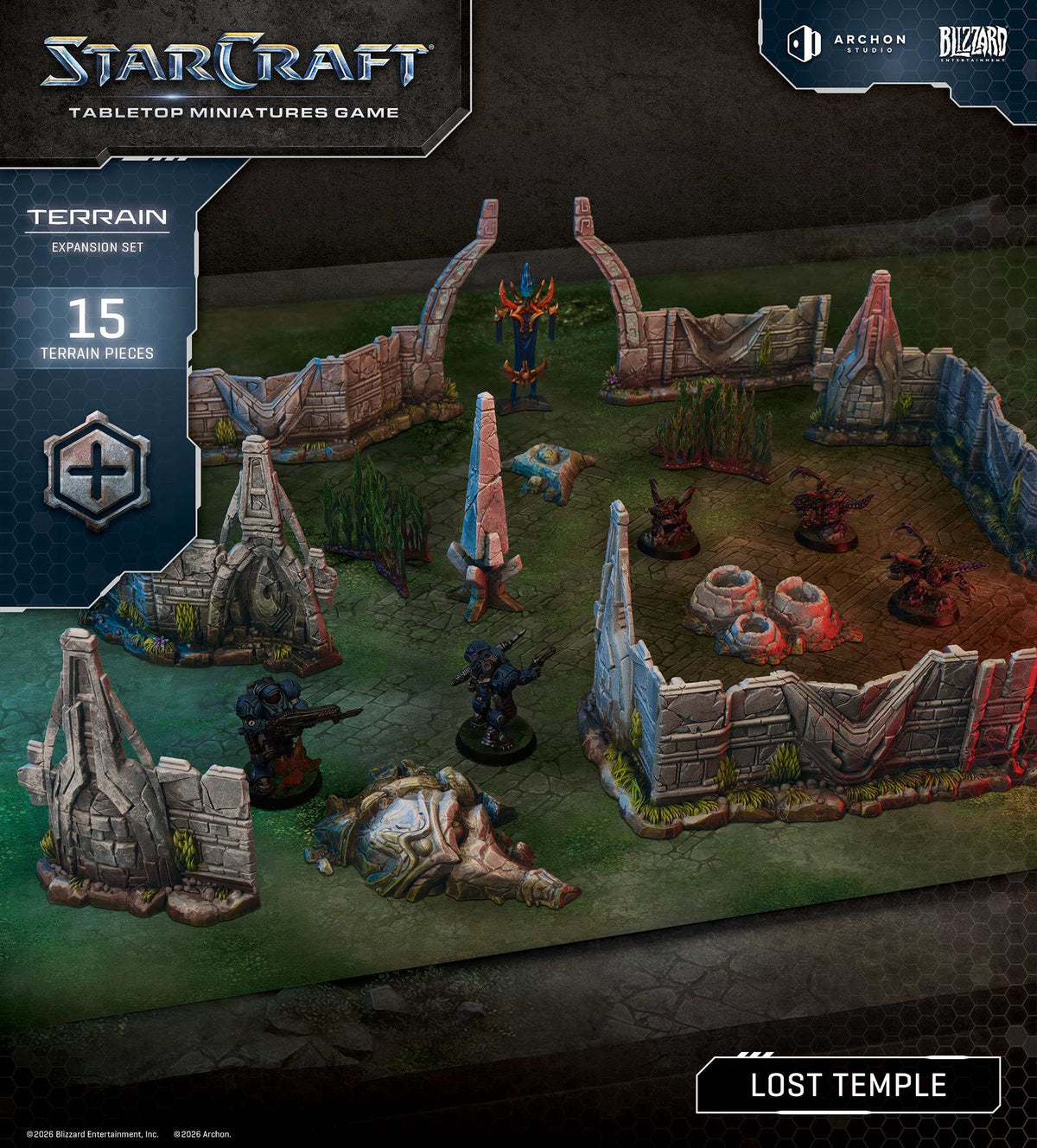 STARCRAFT: TERRAIN SET - LOST TEMPLE
