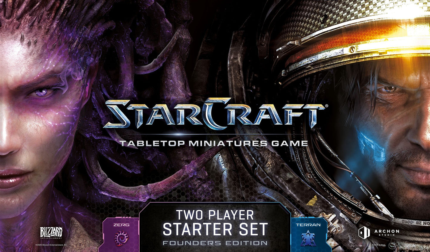 STARCRAFT: TWO PLAYER STARTER SET - FOUNDERS EDITON