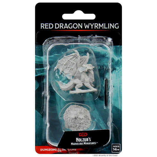 Wizkidz - Miniature - Red Dragon Wyrmling