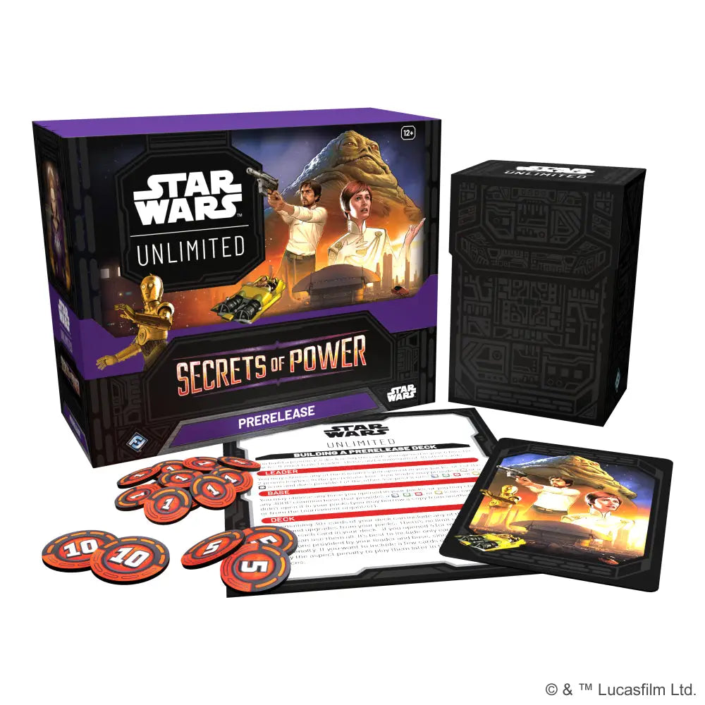 Star Wars: Unlimited - Secrets of Power - Prerelease Kit