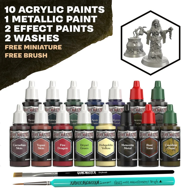 Game Master - Wilderness Adventures: Role-Playing Paint Set