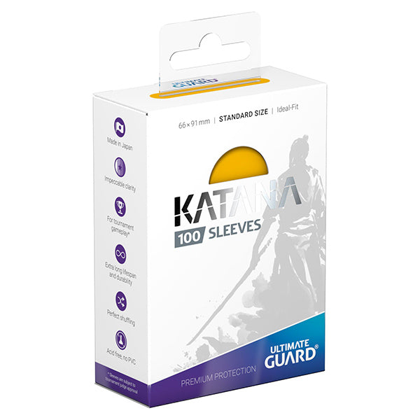 Ultimate Guard - Katana Sleeves - Yellow