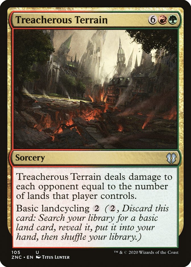 Treacherous Terrain [Zendikar Rising Commander]