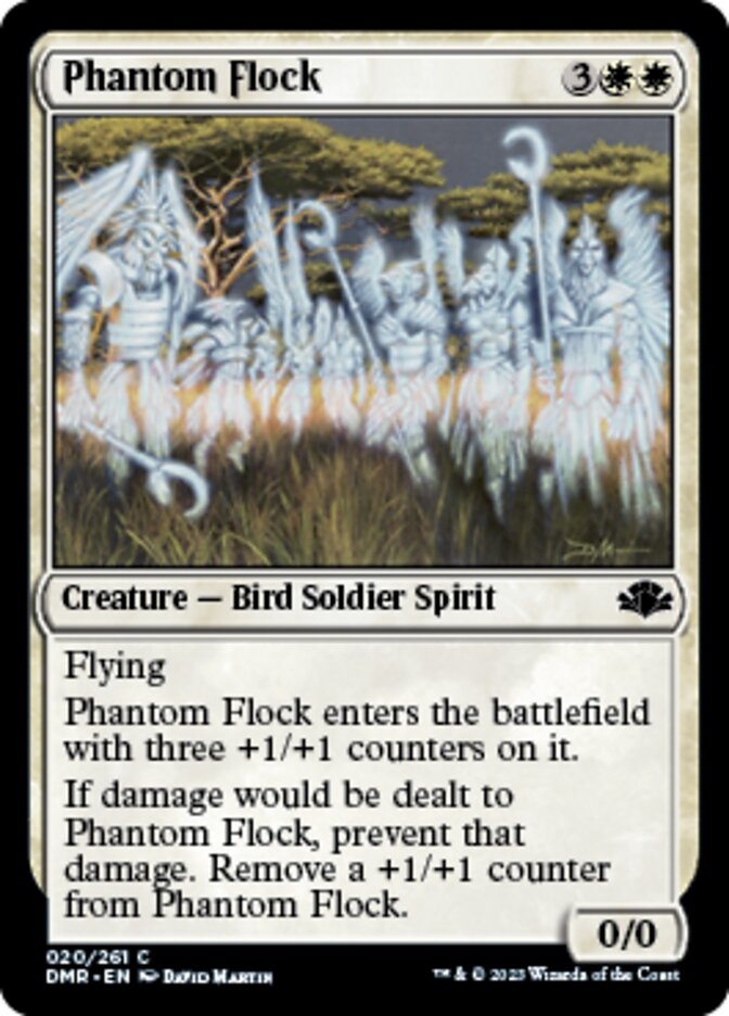 Phantom Flock [Dominaria Remastered]