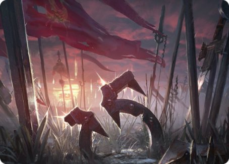 Field of Ruin Art Card [Innistrad: Midnight Hunt Art Series]