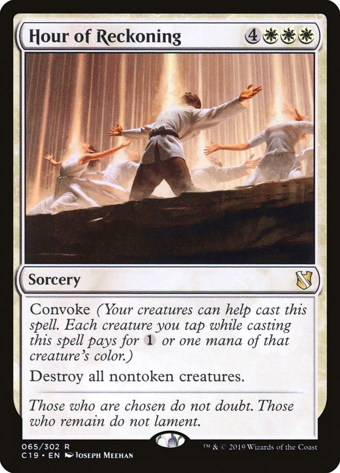 Hour of Reckoning [Commander 2019]