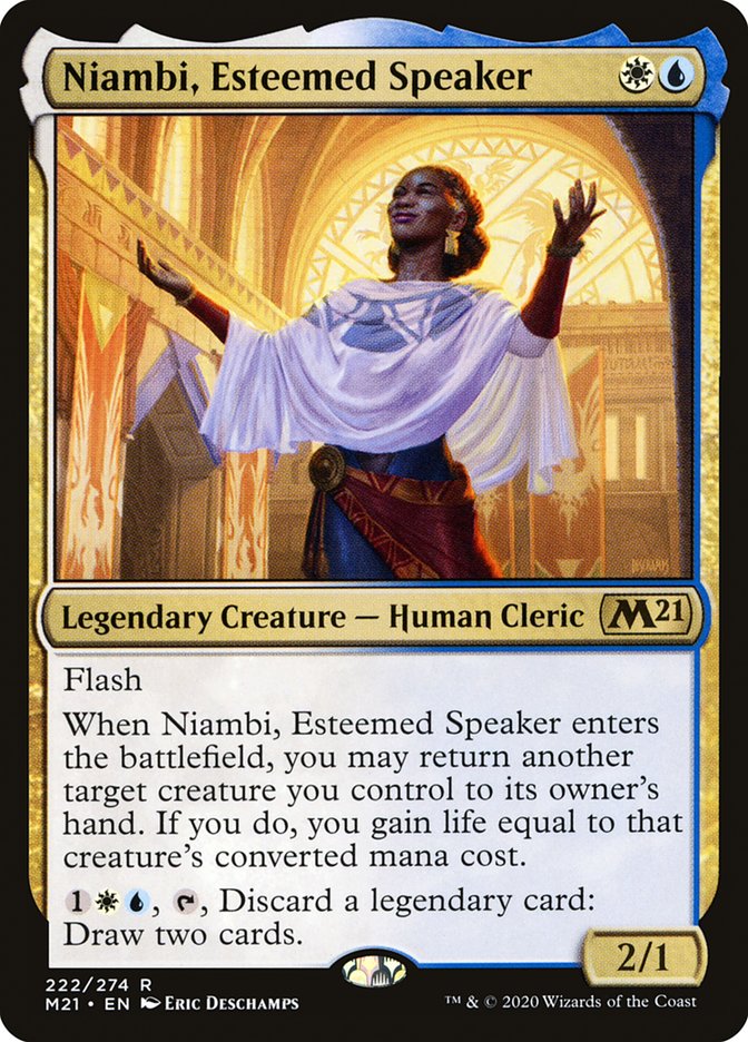 Niambi, Esteemed Speaker [Core Set 2021]