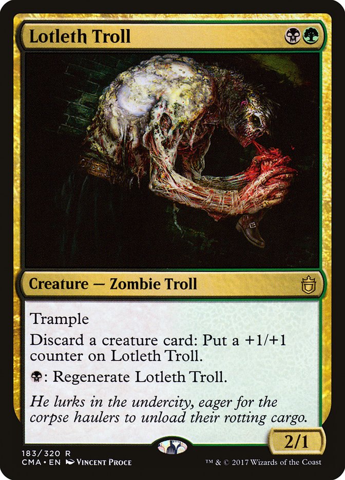 Lotleth Troll [Commander Anthology]