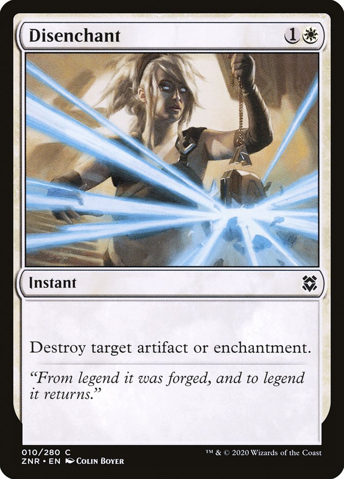 Disenchant [Zendikar Rising]