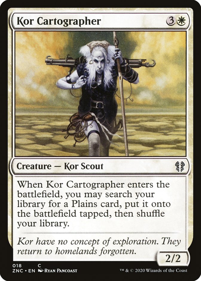 Kor Cartographer [Zendikar Rising Commander]