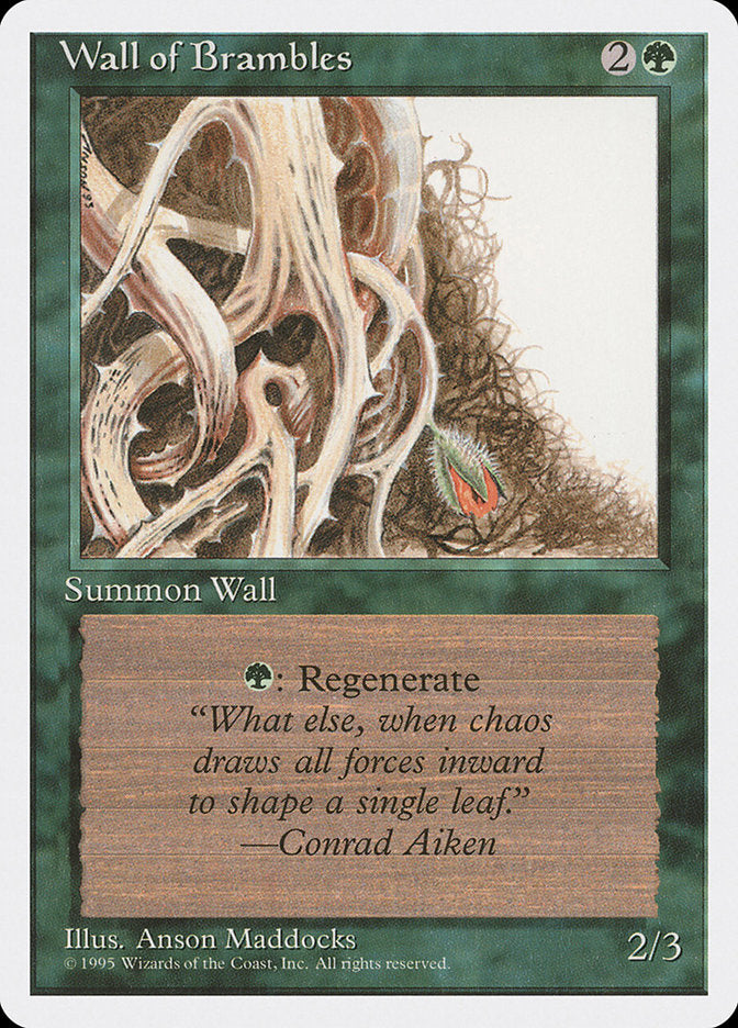 Wall of Brambles [Fourth Edition]