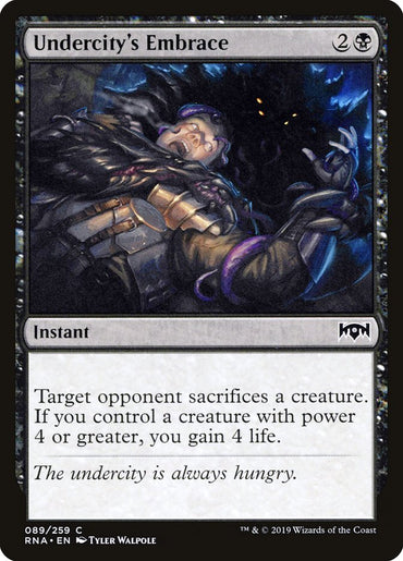 Undercity's Embrace [Ravnica Allegiance]