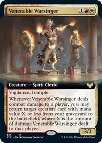 Venerable Warsinger (Extended Art) [Strixhaven: School of Mages]