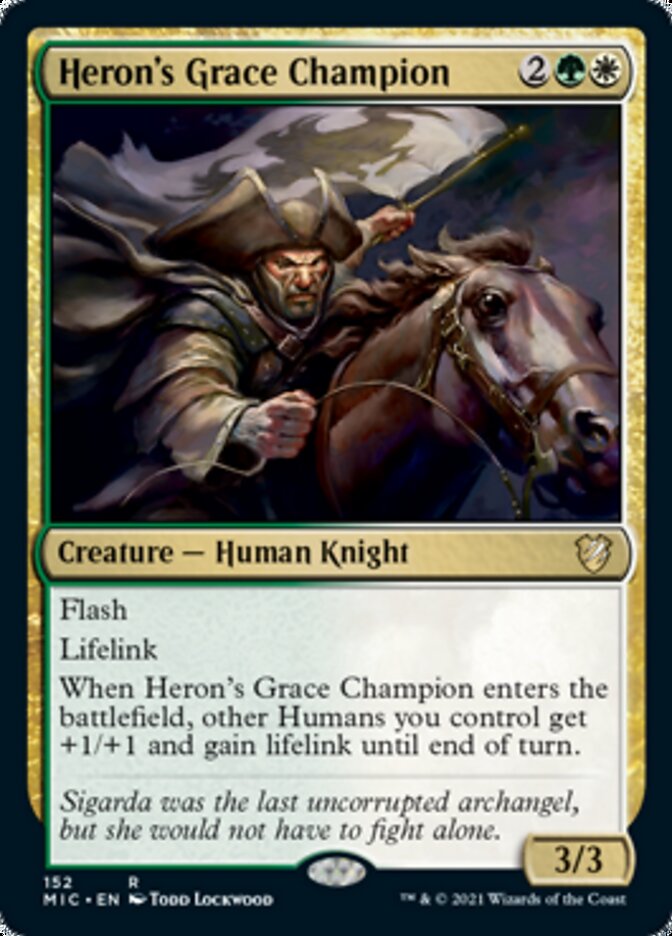 Heron's Grace Champion [Innistrad: Midnight Hunt Commander]