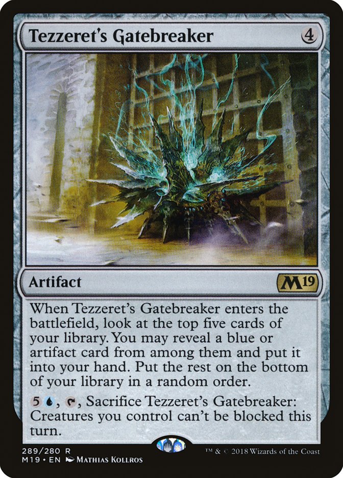 Tezzeret's Gatebreaker [Core Set 2019]