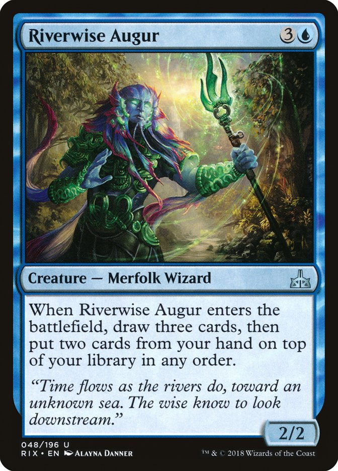 Riverwise Augur [Rivals of Ixalan]