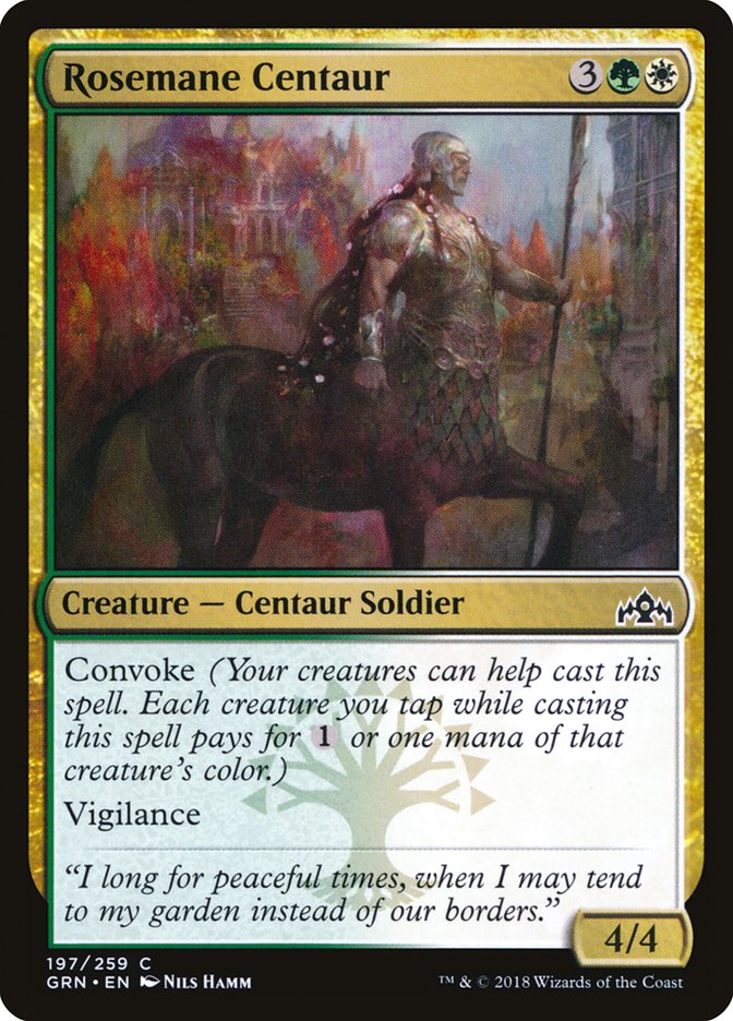 Rosemane Centaur [Guilds of Ravnica]