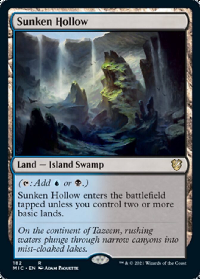 Sunken Hollow [Innistrad: Midnight Hunt Commander]