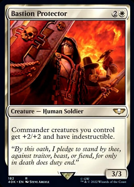 Bastion Protector (Surge Foil) [Universes Beyond: Warhammer 40,000]