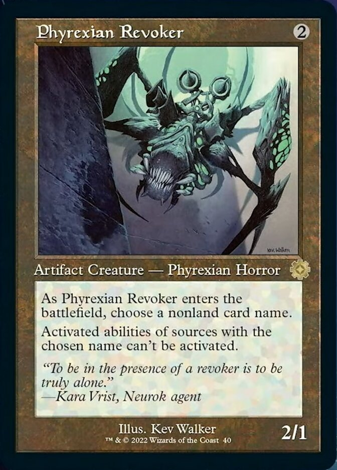 Phyrexian Revoker (Retro) [The Brothers' War Retro Artifacts]