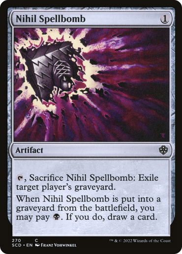 Nihil Spellbomb [Starter Commander Decks]